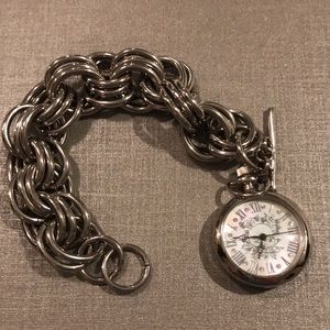 Ed Hardy Rebelle Silver Ladies Watch